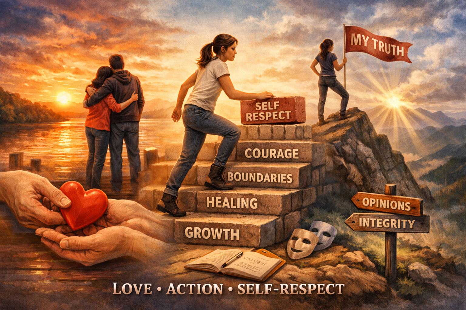 LESSON: Love, Action, and Self-Respect